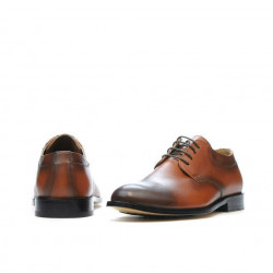 Elegantné topánky 839 a hnedé