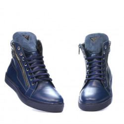 Pánske topánky 486-1 indigo