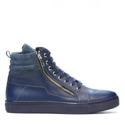 Pánske topánky 486-1 indigo
