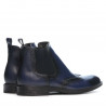 Pánske topánky 493 a indigo