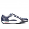 Športové topánky pre tínedžerov 307 indigo+biela