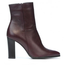 Dámske čižmy 1157-1 bordo