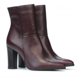 Dámske čižmy 1157-1 bordo