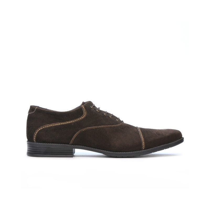 Ležérne / elegantné topánky 738 kávový velúr