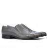 Elegantné pánske topánky 796 sivé