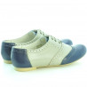 Dámske casual topánky 186 indigo+béžová