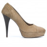 Dámske elegantné topánky 1082 piesok