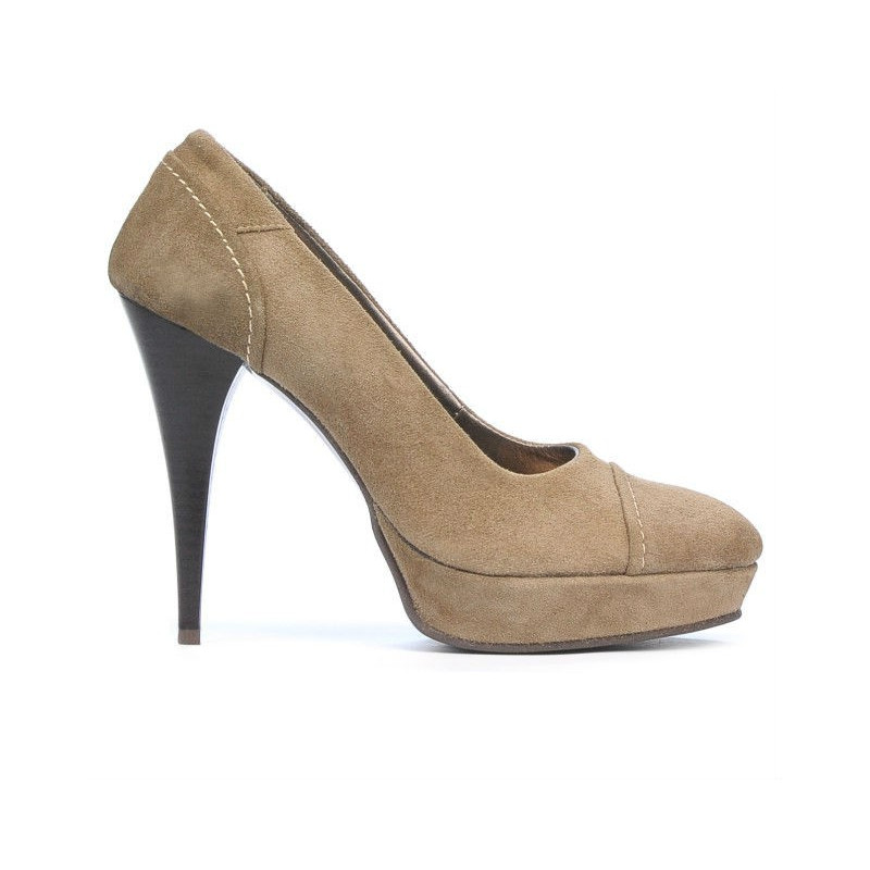 Dámske elegantné topánky 1082 piesok