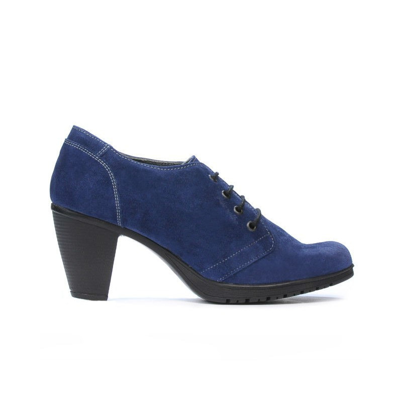 Dámske ležérne topánky 167 indigo velúr