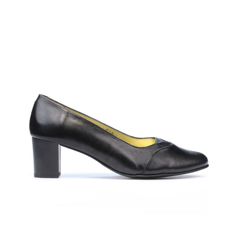 Elegantné dámske topánky (široký model) 1072xxl čierne