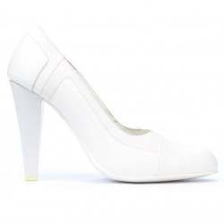 Elegantné dámske topánky 1090 biele