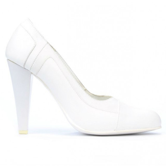 Elegantné dámske topánky 1090 biele