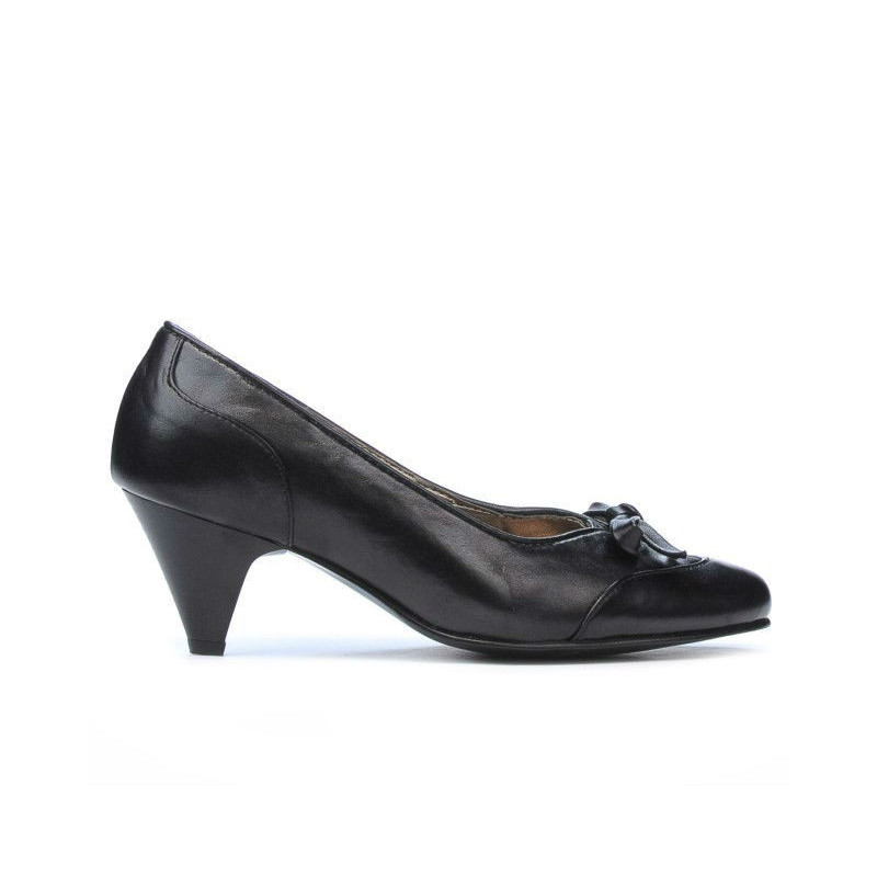 Elegantné dámske topánky 1064 čierne