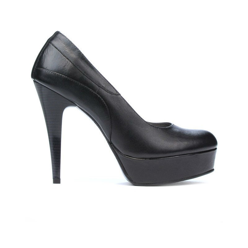 Elegantné dámske topánky 1201 čierne