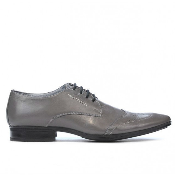 Elegantné pánske topánky 792 šedé