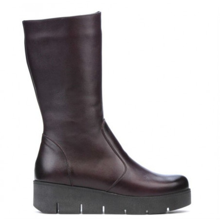 Dámske čižmy 3315 v bordovej farbe