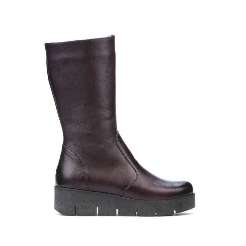Dámske čižmy 3315 v bordovej farbe