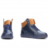 Pánske topánky 4103 indigo+hnedá