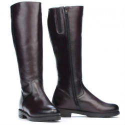 Dámske čižmy 3317 bordo