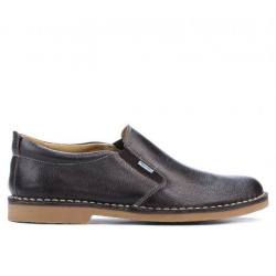 Neformálne pánske topánky 7200-1 káva