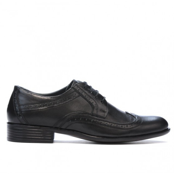 Elegantná pánska obuv 797-1 čierna