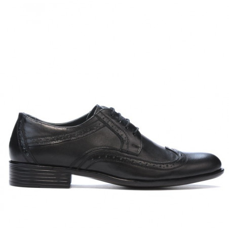 Elegantná pánska obuv 797-1 čierna