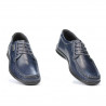 Mokasíny muži 818-1 indigo