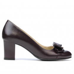 Elegantné dámske topánky 1265 bordové