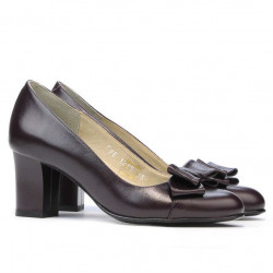 Elegantné dámske topánky 1265 bordové