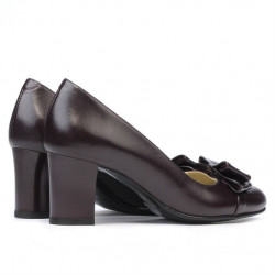 Elegantné dámske topánky 1265 bordové