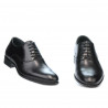 Elegantné pánske topánky 876 čierne