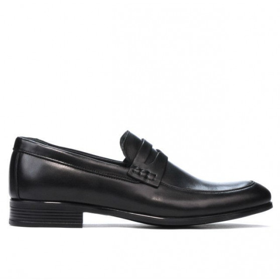 Pánske ležérne/elegantné topánky 875 čierne