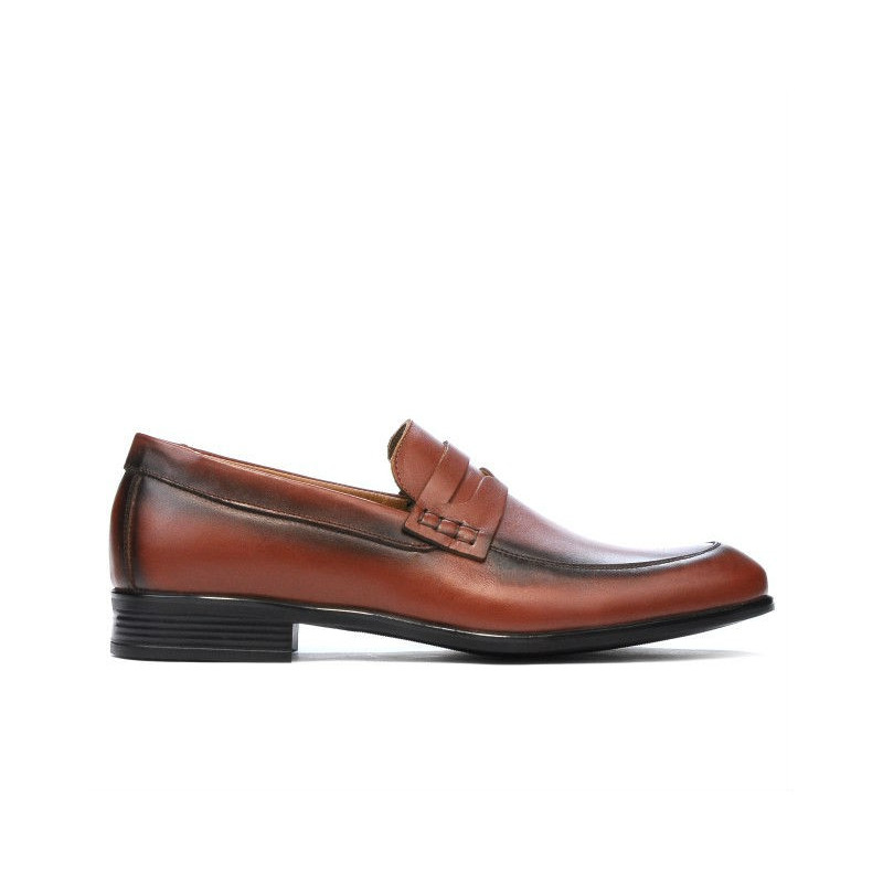 Pánske neformálne / elegantné topánky 875 koňak