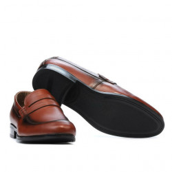 Pánske neformálne / elegantné topánky 875 koňak