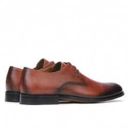 Elegantné pánske topánky 878 koňak