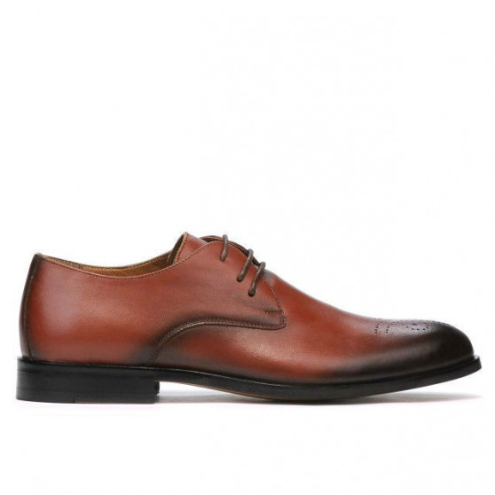 Elegantné pánske topánky 878 koňak