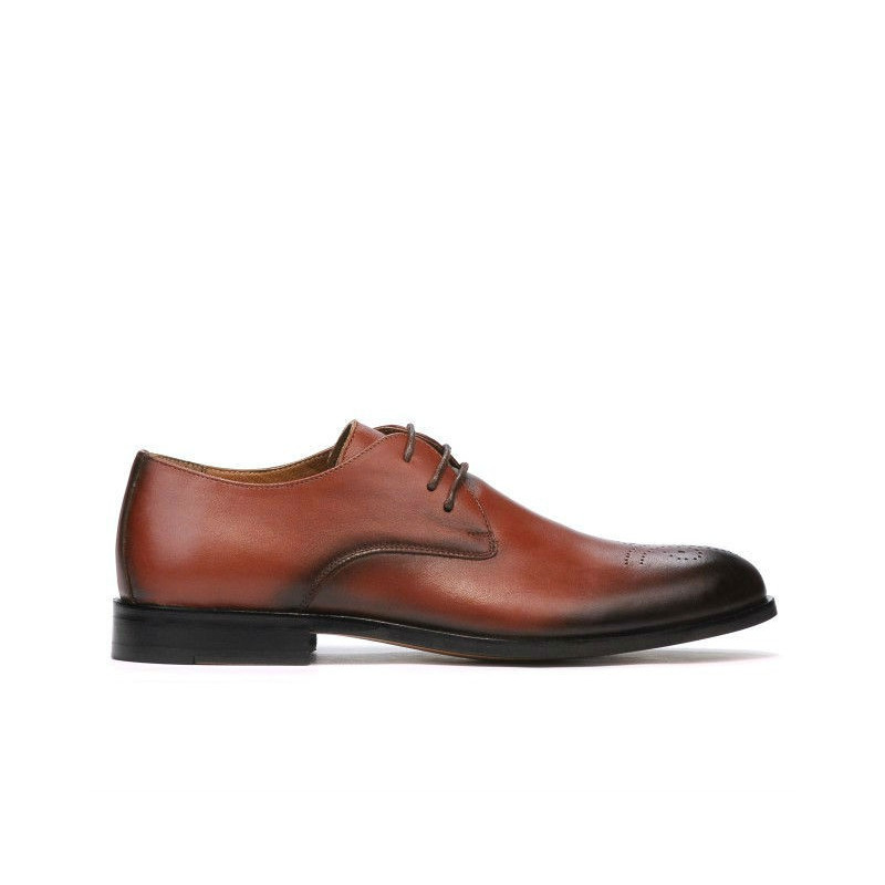 Elegantné pánske topánky 878 koňak