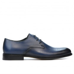 Elegantné pánske topánky 878 a indigo