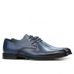 Elegantné pánske topánky 878 a indigo