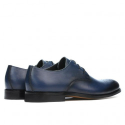 Elegantné pánske topánky 878 a indigo