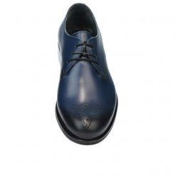 Elegantné pánske topánky 878 a indigo