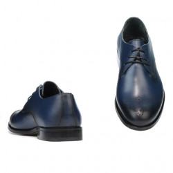 Elegantné pánske topánky 878 a indigo
