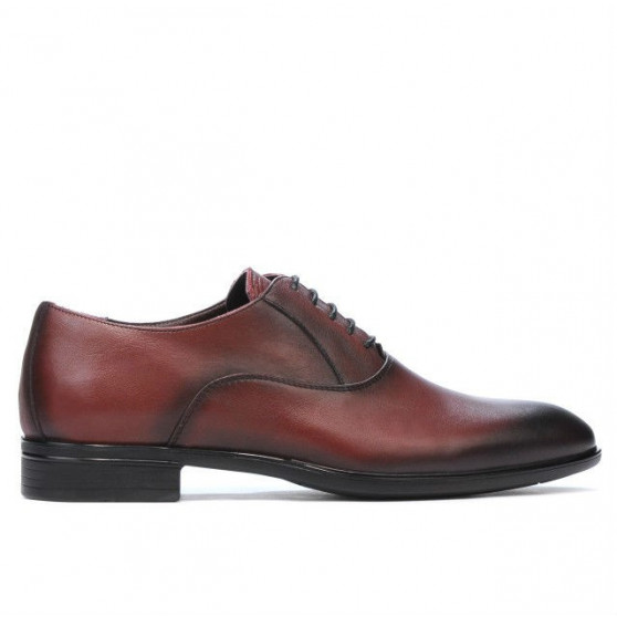 Elegantné pánske topánky 876 a bordo
