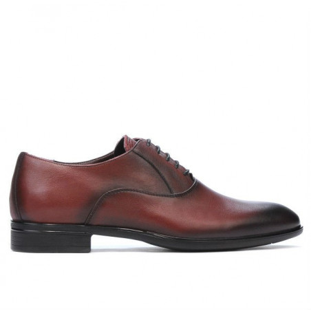 Elegantné pánske topánky 876 a bordo