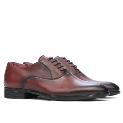 Elegantné pánske topánky 876 a bordo