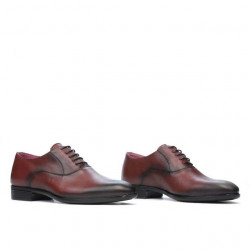 Elegantné pánske topánky 876 a bordo
