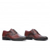 Elegantné pánske topánky 876 a bordo