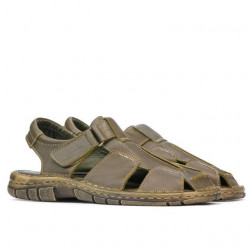 Pánske sandále 338 kaki