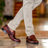 Pánske neformálne / elegantné topánky 875 koňak lifestyle