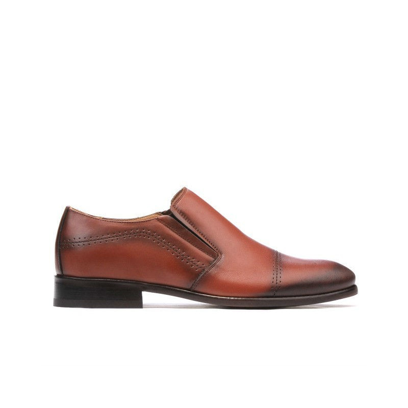 Elegantné pánske topánky 877m koňak